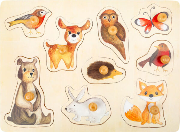 Small Foot Educate Puzzel Bosdieren + 1jr