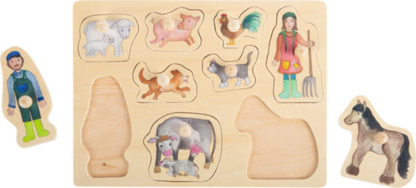 Small Foot Educate Puzzel Boerderij + 1jr