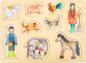 Small Foot Educate Puzzel Boerderij + 1jr