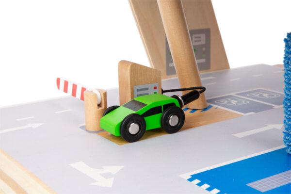 Small Foot Houten Parkeergarage met Accessoires + 3jr