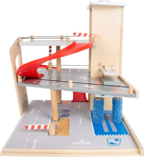 Small Foot Houten Parkeergarage met Accessoires + 3jr