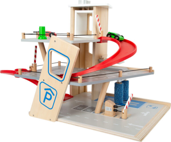 Small Foot Houten Parkeergarage met Accessoires + 3jr