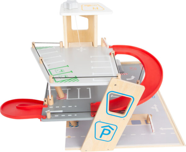 Small Foot Houten Parkeergarage met Accessoires + 3jr