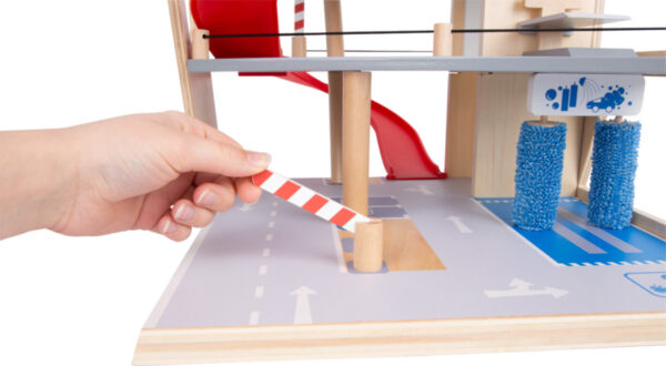 Small Foot Houten Parkeergarage met Accessoires + 3jr
