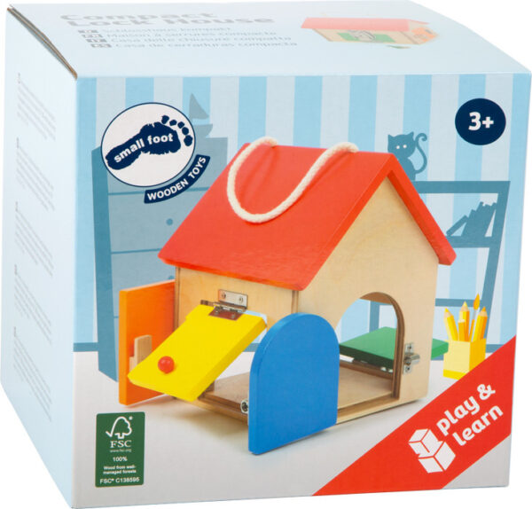 Small Foot Educate - Huis met Sloten + 3jr