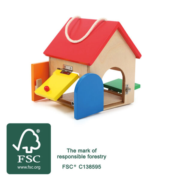 Small Foot Educate - Huis met Sloten + 3jr