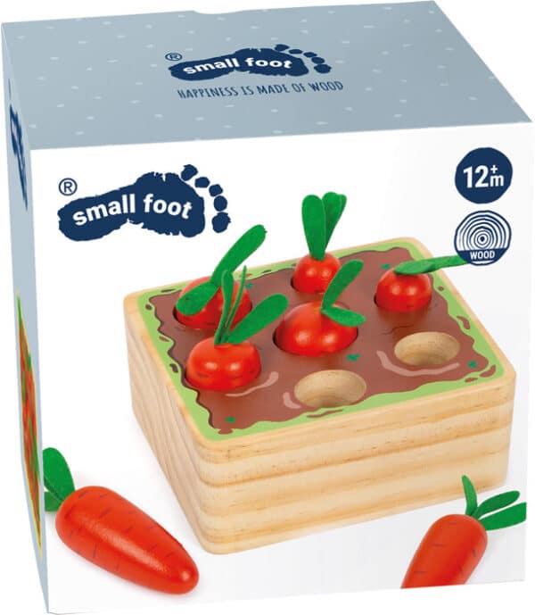 Small Foot Educate Vormen en Sorteren Wortel Spel +1jr