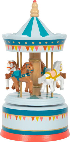 Small Foot Muziekdoosje Paarden Carrousel