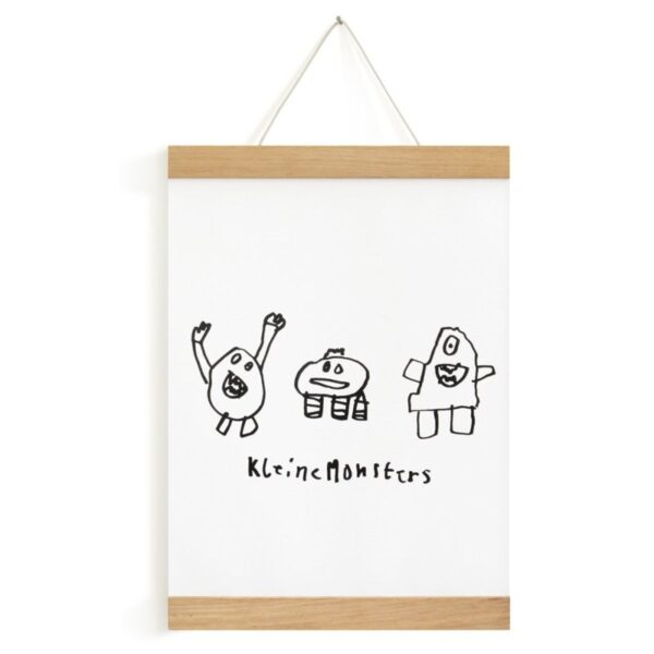 Side by Side Poster Hanger 70 cm - Essenhout