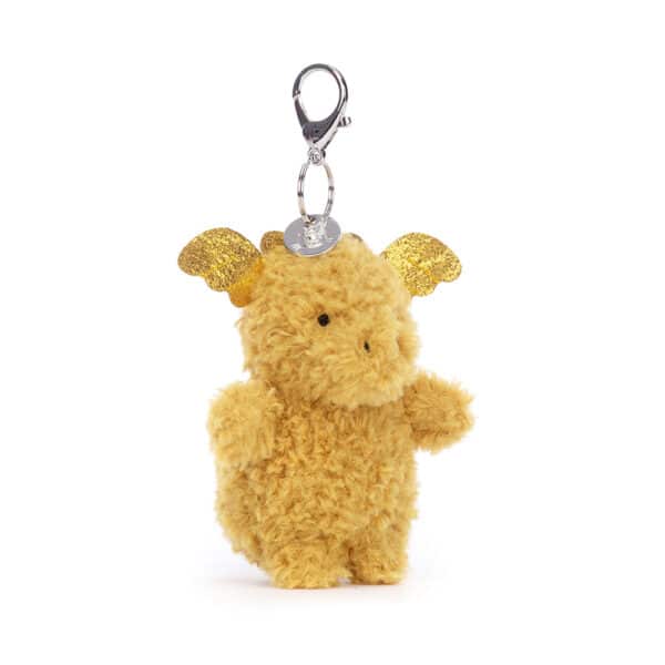 Jellycat Sleutelhanger Draak Little Dragon Bag Charm 670983150223