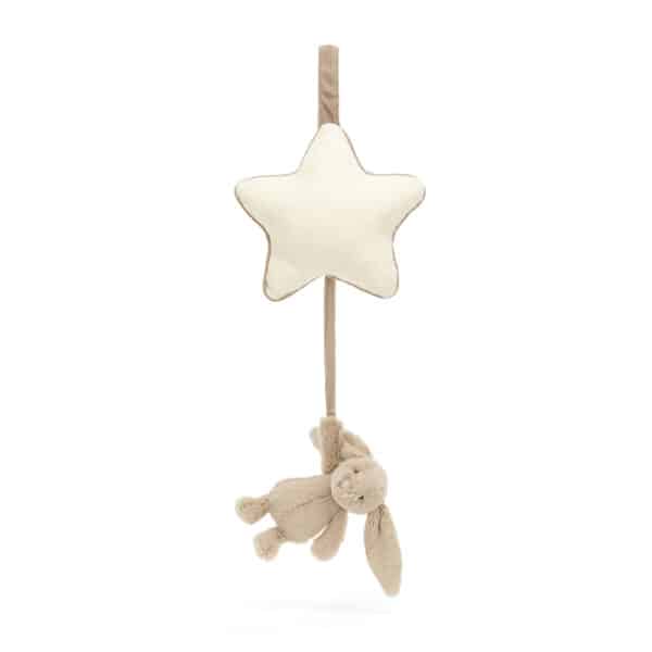 Jellycat Bashful Muziekdoosje Konijn Beige Bunny 670983152289 -44MP4B