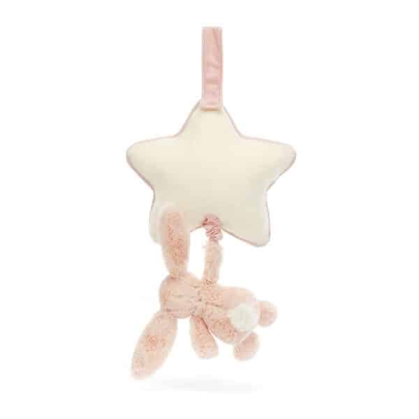 Jellycat Bashful Muziekdoosje Konijn Blush Bunny 670983152296 - MP4BLU