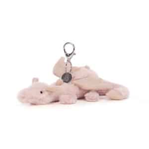 Jellycat Sleutelhanger Draak Rose Dragon Charm 670983150186
