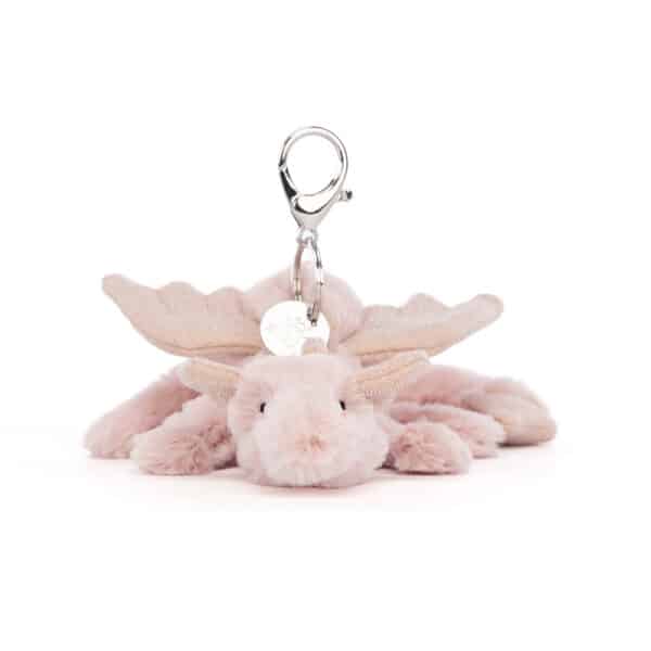 Jellycat Sleutelhanger Draak Rose Dragon Charm 670983150186