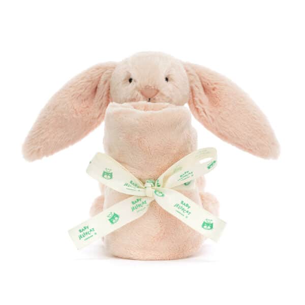 Jellycat Bashful Knuffeldoek Soother Konijn Blush Bunny 670983153255 - STH4BLU