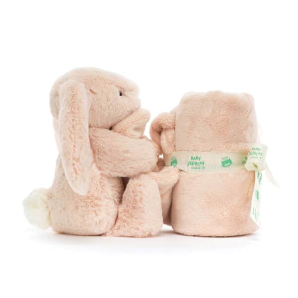 Jellycat Bashful Knuffeldoek Soother Konijn Blush Bunny 670983153255 - STH4BLU