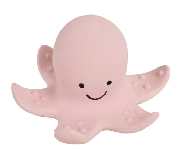Tikiri Bijt- en Badspeelgoed met Rammelaar - Octopus