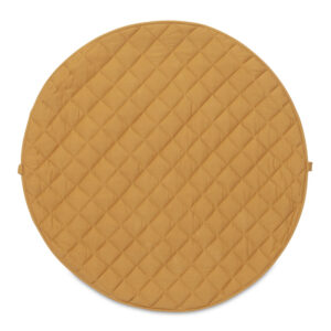 Play and Go Soft Organic 3-in-1 Speelkleed Opbergzak Luiertas - Mustard Chai Tea