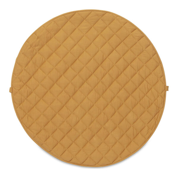 Play and Go Soft Organic 3-in-1 Speelkleed Opbergzak Luiertas - Mustard Chai Tea