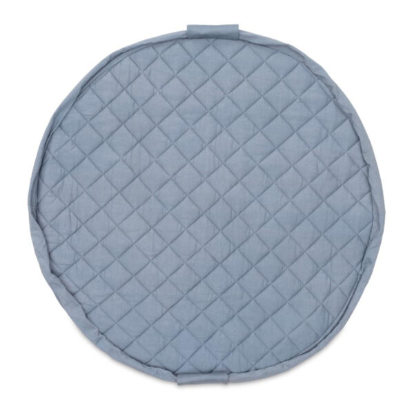 Play and Go Soft Organic 3-in-1 Speelkleed Opbergzak Luiertas - Dusty Blue