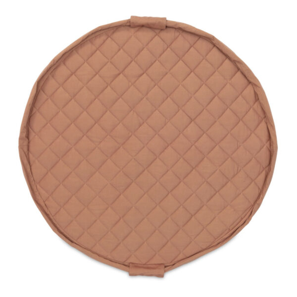 Play and Go Soft Organic 3-in-1 Speelkleed Opbergzak Luiertas - Tawny Brown