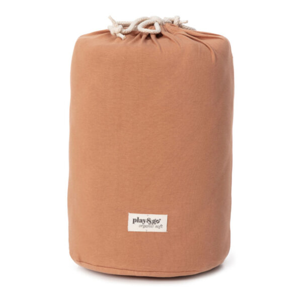 Play and Go Soft Organic 3-in-1 Speelkleed Opbergzak Luiertas - Tawny Brown