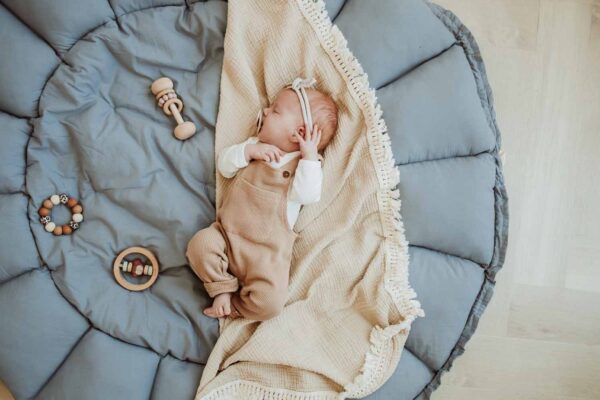 Play and Go Bloom Baby Speelkleed Organic - Dusty Blue