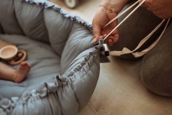 Play and Go Bloom Baby Speelkleed Organic - Dusty Blue