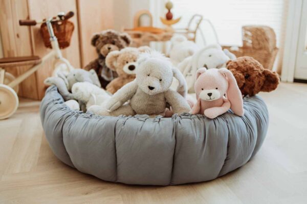 Play and Go Bloom Baby Speelkleed Organic - Dusty Blue