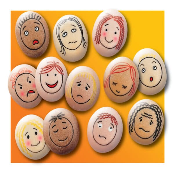 Yellow Door Sensory Play Stenen - Emoties + 2jr
