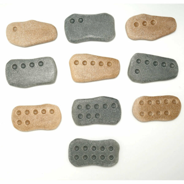 Yellow Door Tactiele Tel Stenen (20 stuks) + 3jr