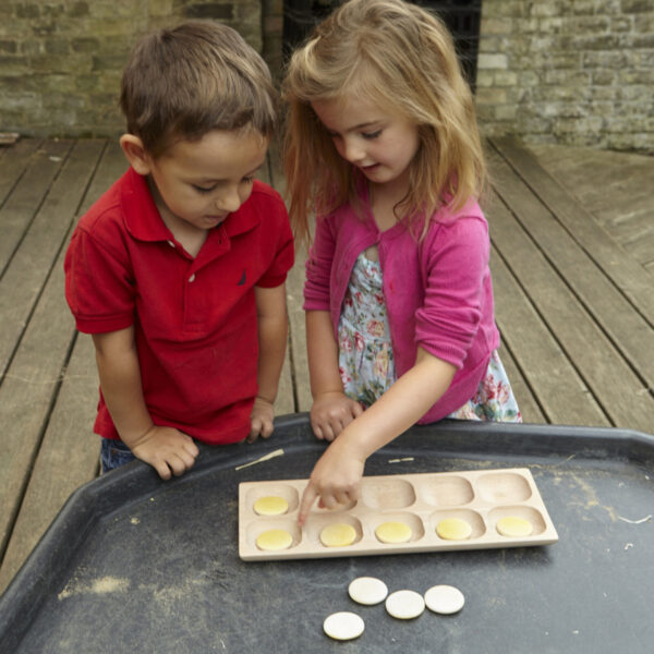 Yellow Door Sensory Play Tel Stenen - Tweekleurig (20 stuks) + 2jr