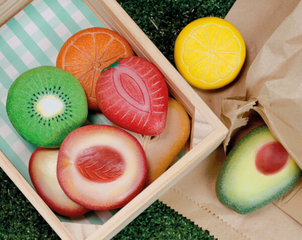 Yellow Door Sensory Play Stenen - Fruit + 2jr