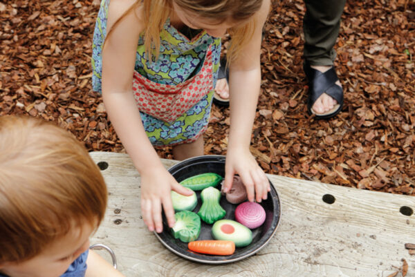Yellow Door Sensory Play Stenen - Groenten + 2jr