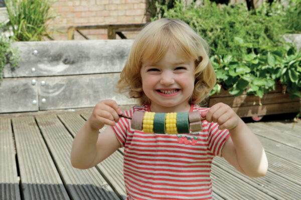 Yellow Door Sensory Play Stenen - BBQ Grill Spiesjes Kebab + 2jr