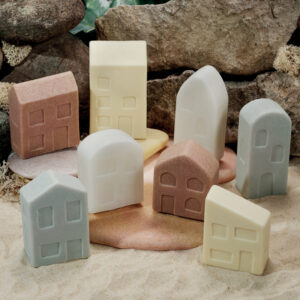 Yellow Door Sensory Play Stenen - Little Lands Huizen + 2jr