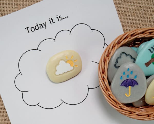 Yellow Door Sensory Play Stenen - Weersvoorspellingen + 2jr