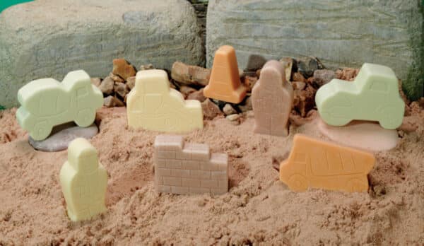 Yellow Door Sensory Play Stenen - Little Lands Bouwplaats + 2jr