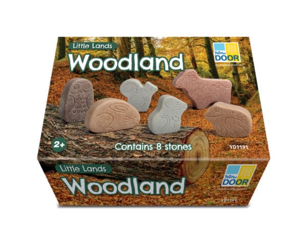 Yellow Door Sensory Play Stenen - Little Lands Bosdieren + 2jr