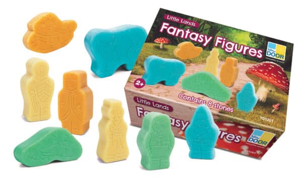 5060213763364 Yellow Door Sensory Play Stenen - Little Lands Fantasie Figuren +2jr - (1)