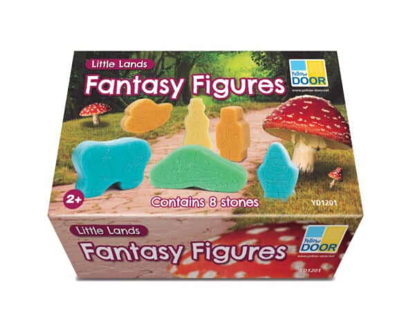 5060213763364 Yellow Door Sensory Play Stenen - Little Lands Fantasie Figuren +2jr - (2)