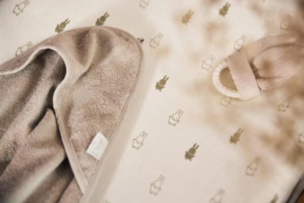 534-514-67088 8717329378698 Jollein Badcape Badstof Nijntje Miffy Jacquard Nougat (3)