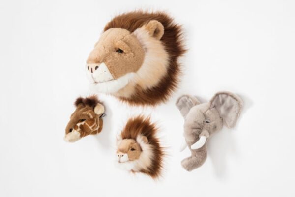 Wild and Soft Dierenkop - Leeuw
