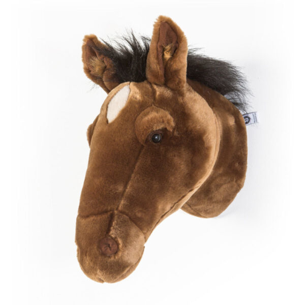 Wild and Soft Dierenkop - Paard (bruin)