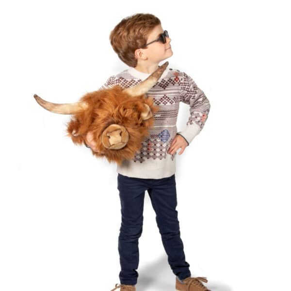 Wild and Soft Dierenkop - Schotse Hooglander