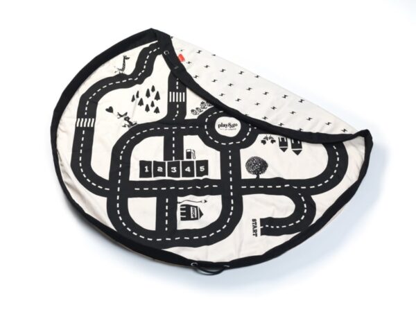 Play and Go Speelgoedkleed en opbergzak - Roadmap (dubbelzijdig!)