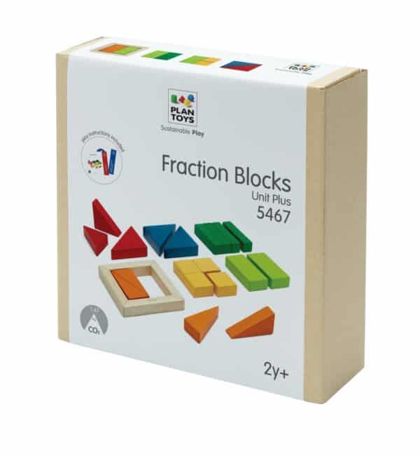 Plantoys breuken blokken rekenen