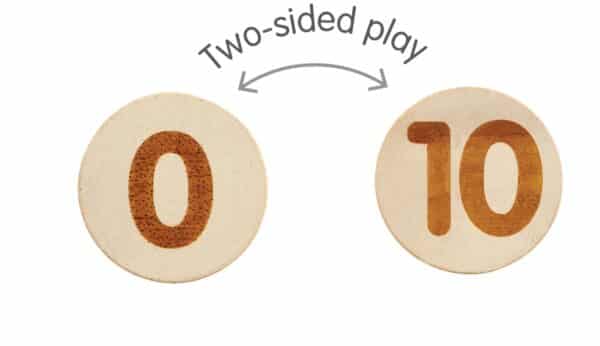 plantoys tien frame rekenen