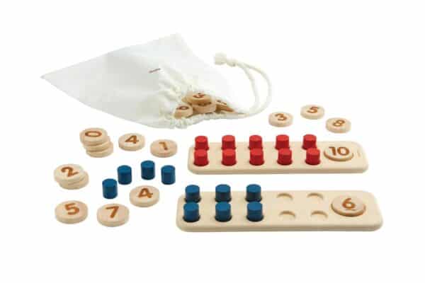 plantoys tien frame rekenen