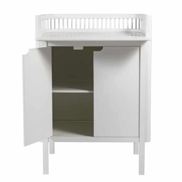 Sebra Commode met deurtjes - Wit